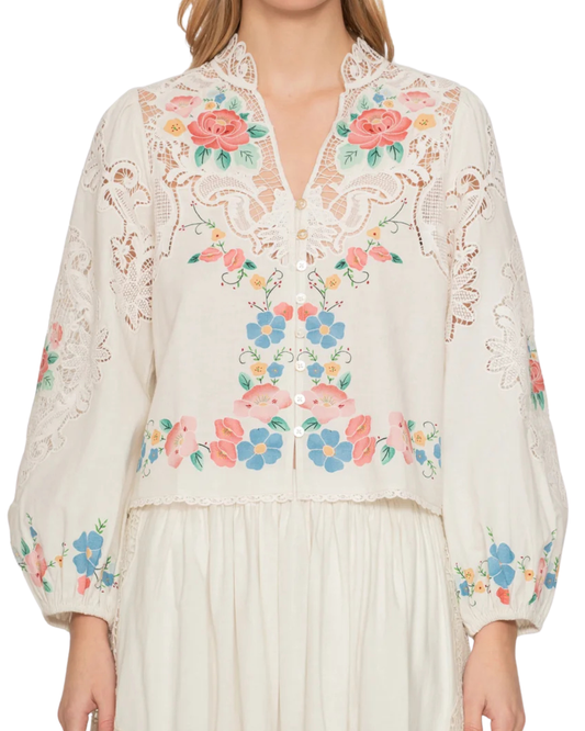 Astrid Long Sleeve Blouse by Sea NY