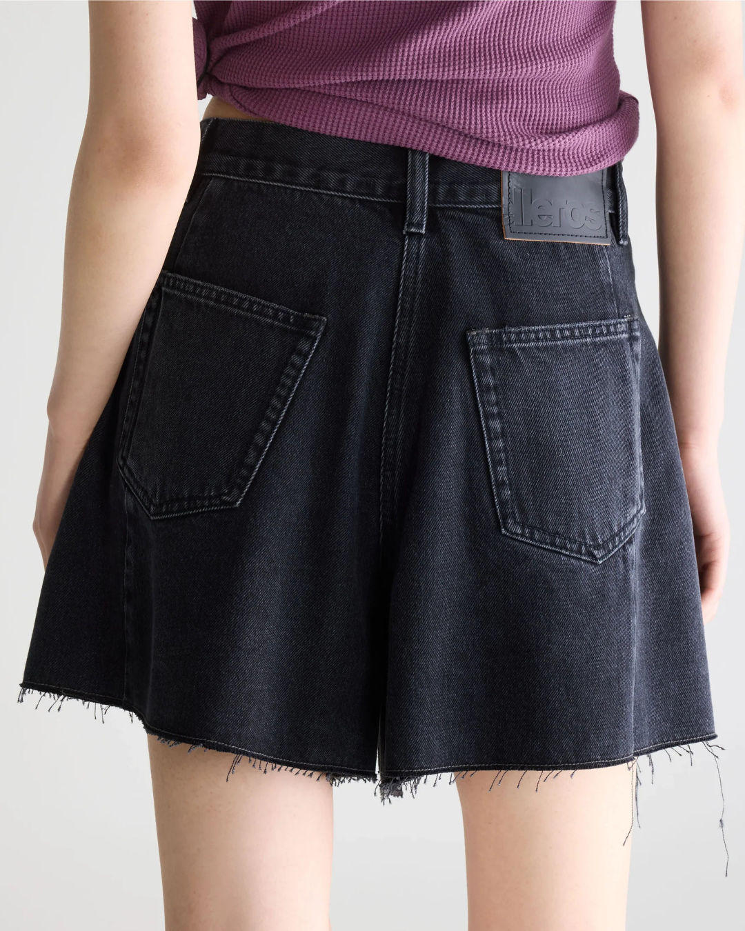 Presley Shorts in Used Black by Bellerose