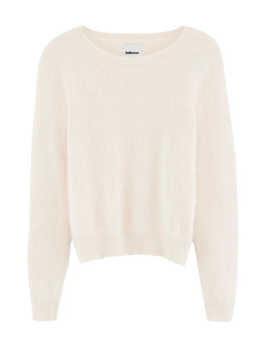 Datti Angora Blend Sweater in Parchemin by Bellerose