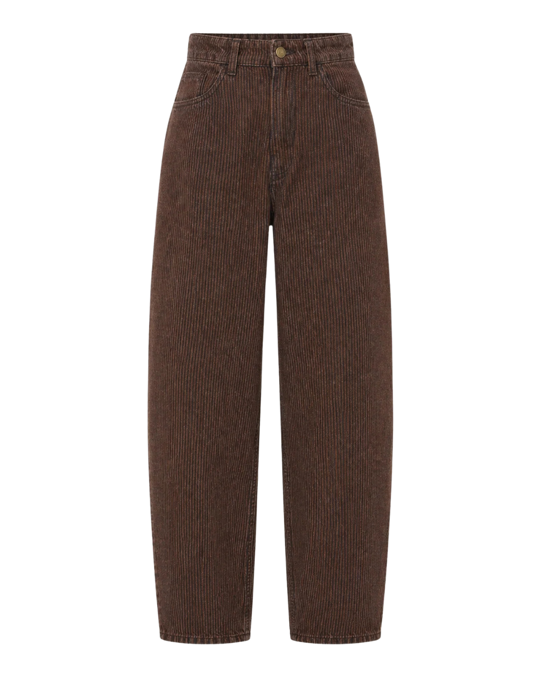 Lew Stripe Jeans in Copper Stripe by by-bar