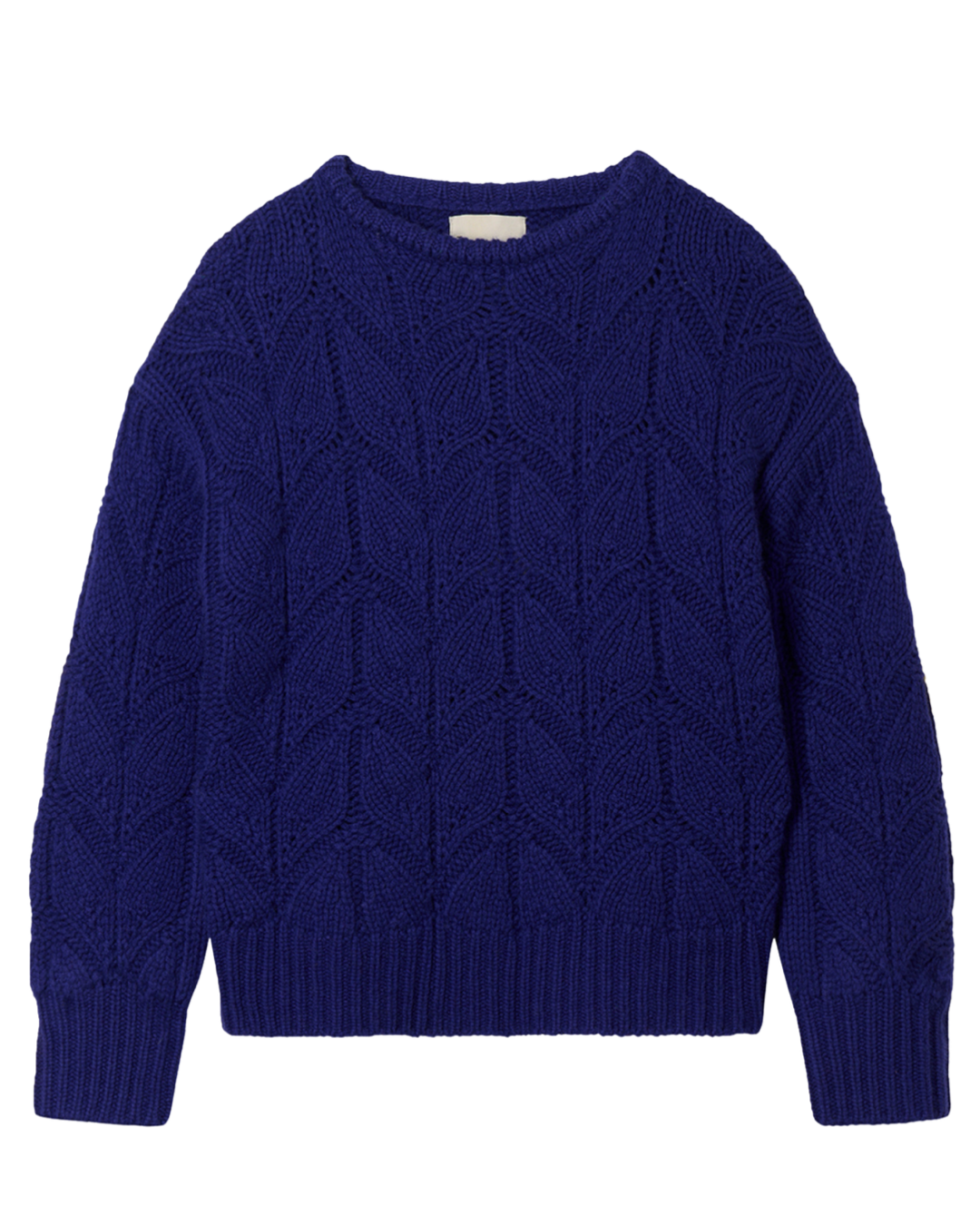 Leaf Crew Jumper in Dark Violet by Jumper 1234