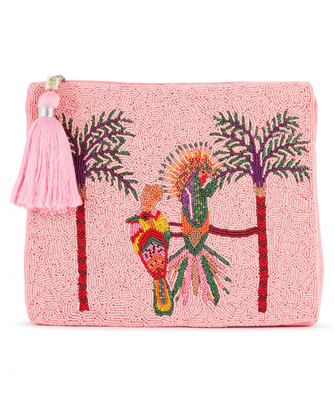 Bertille Beaded Pocket Clutch Bag by Wild