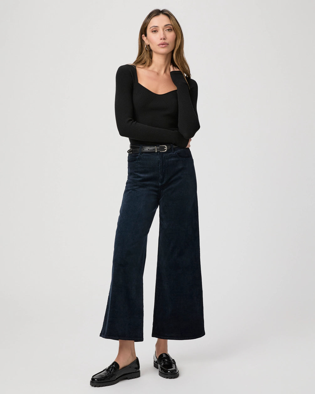 Harper Ankle Wide Leg Pant by Paige