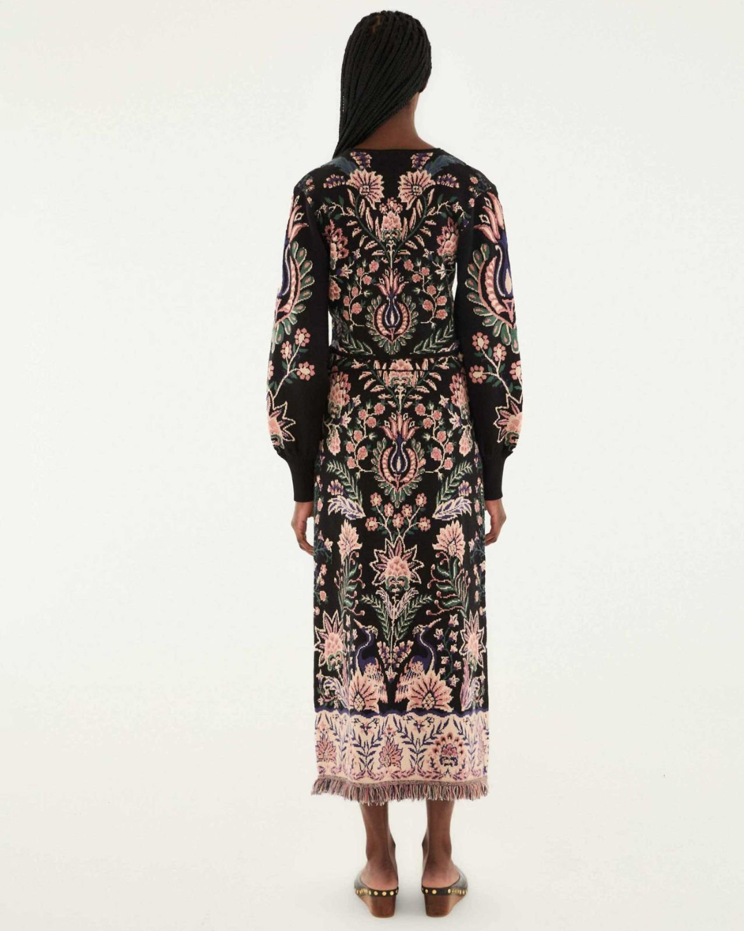Marvelous Garden Knit Midi Skirt by FARM Rio