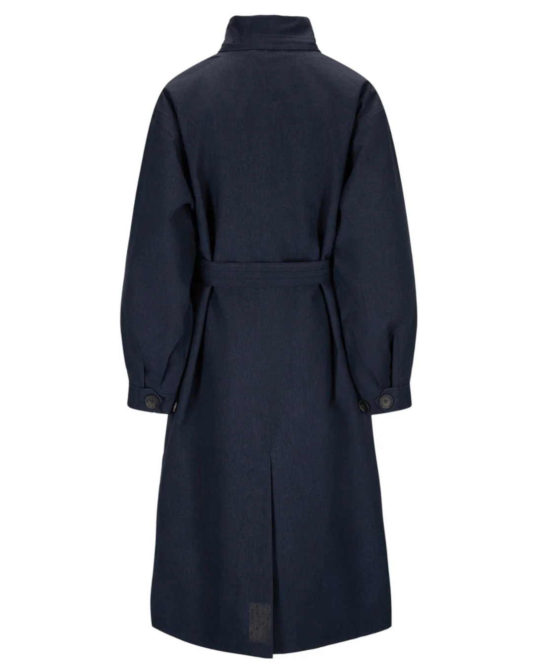 Rossby Maxi Coat in Dark Navy by BRGN