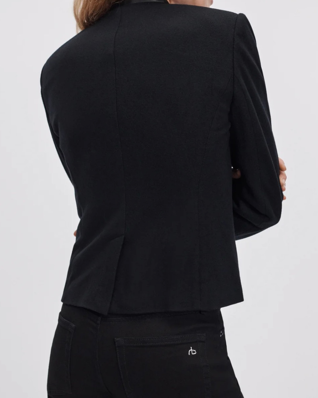 Sutton Full Length Slim Cigarette Jeans in Black by Rag & Bone