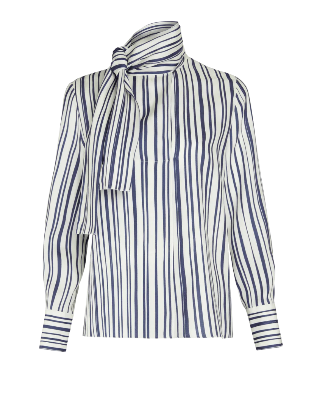 Viola Irregular Print Blouse in Navy by AKYN