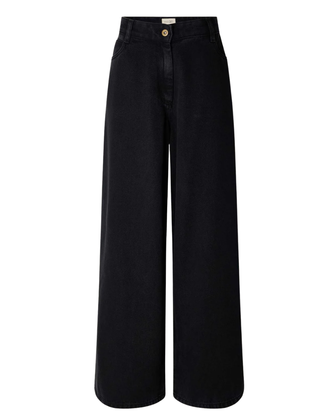 Dalt Jeans in Black by Sessùn
