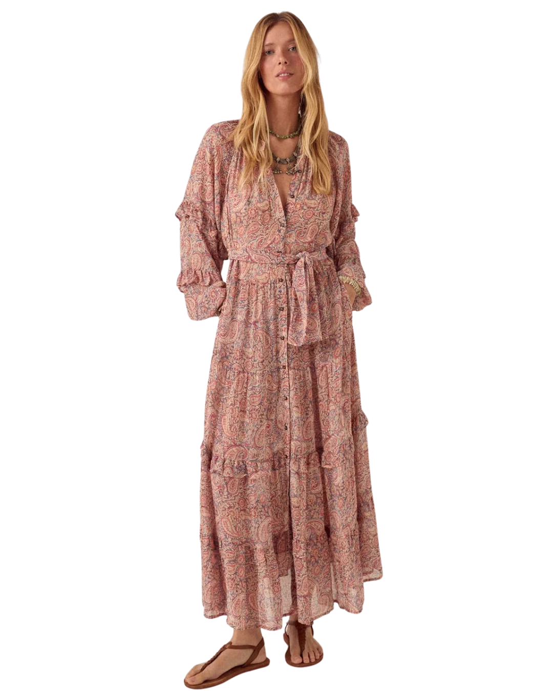 Paquita Dress in Wild Dust by Maison Hotel