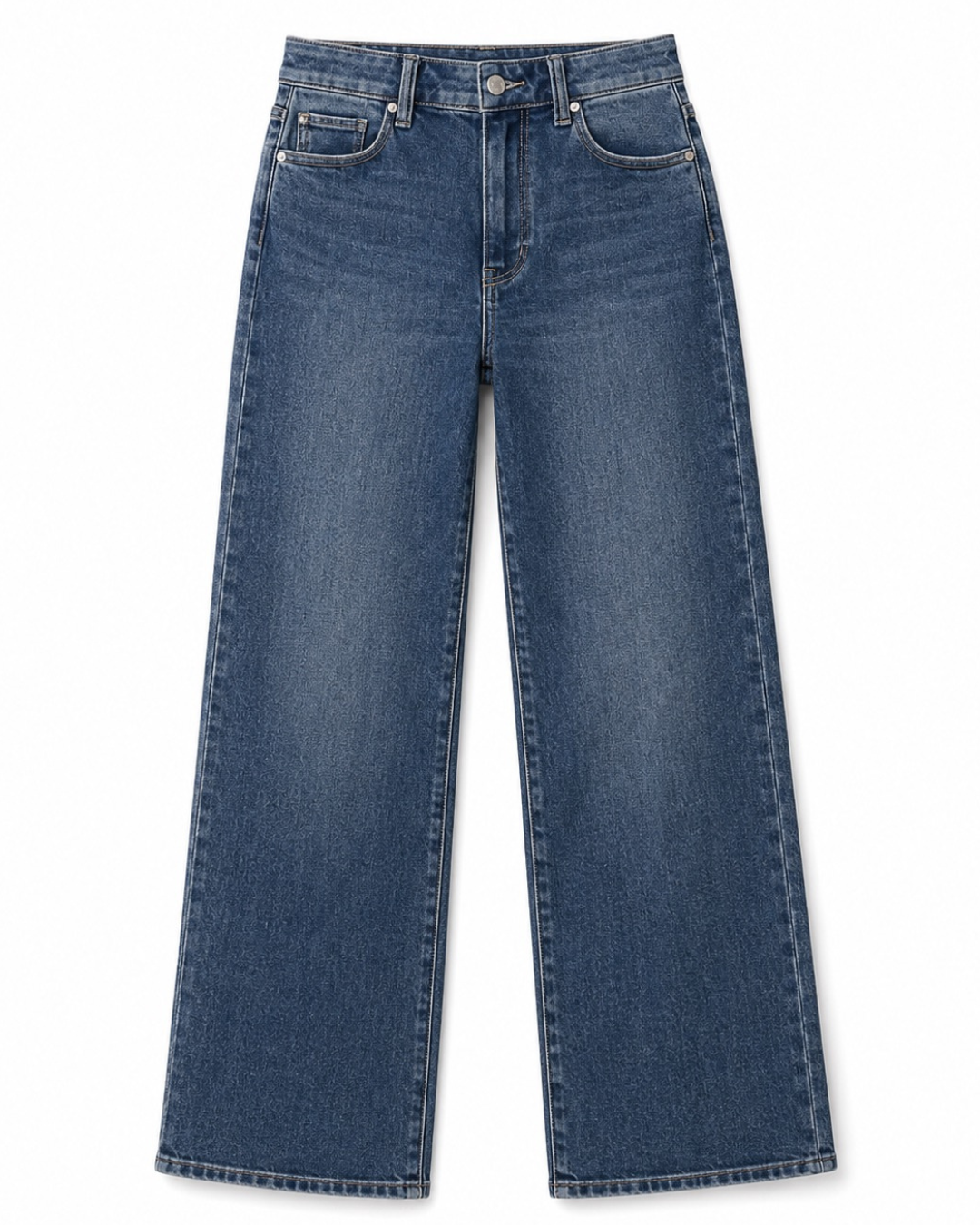 Anessa 31” Seamed Beltloops Wide Leg Jeans in Bowery by PAIGE