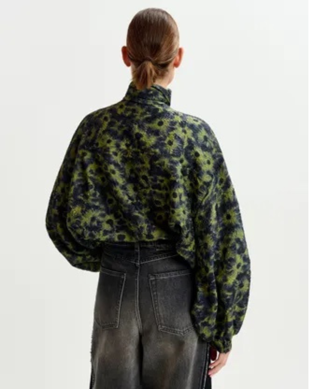 Illicium Pussy Bow Blouse in Brat by Essentiel Antwerp