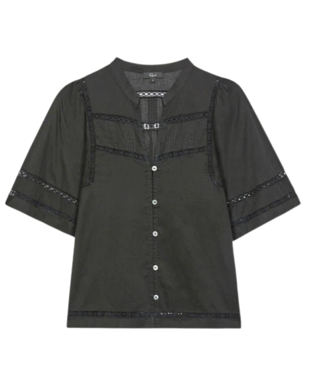 Alanis Blouse in Black by Rails