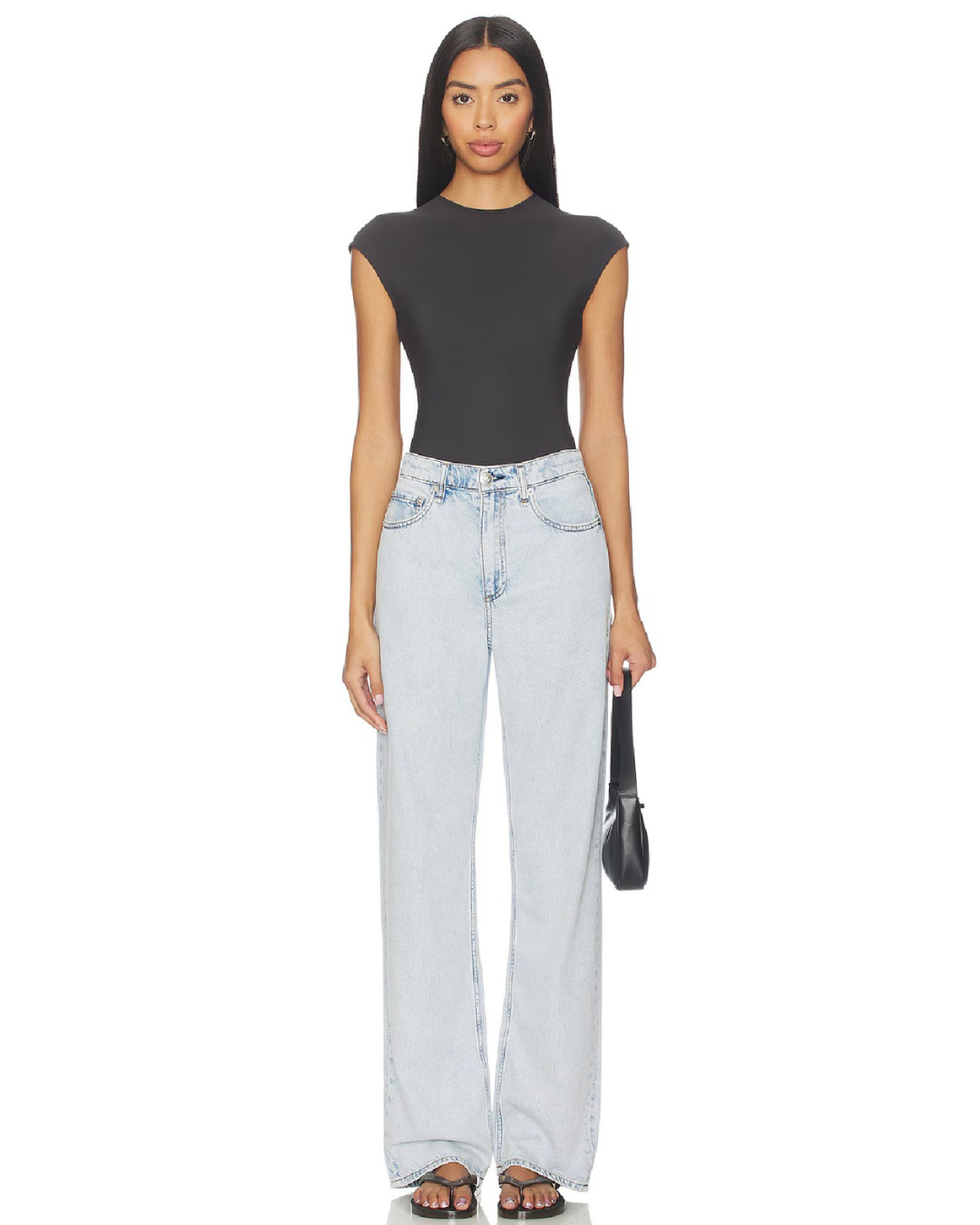 Shea Featherweight Relaxed Straight Jeans in Cliffside by Rag & Bone
