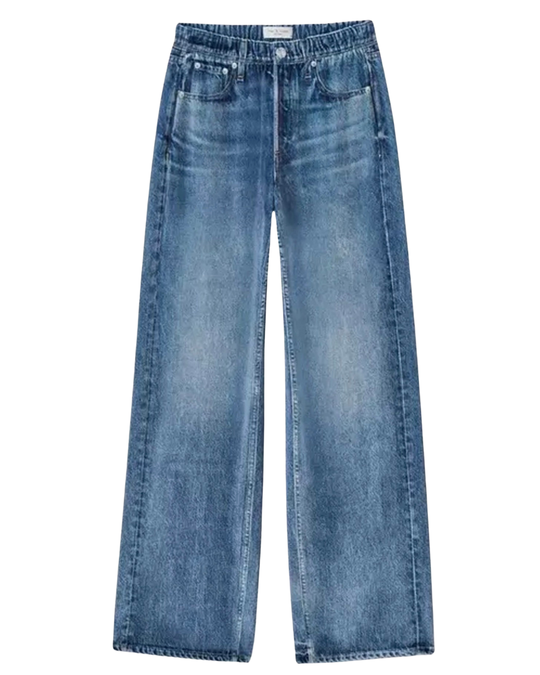 Miramar Velvet Wide Leg Pull On Trousers in Sutton by Rag & Bone