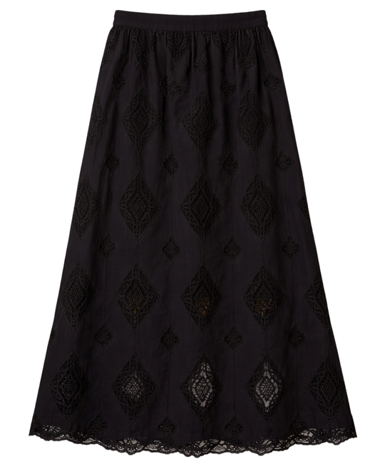 Mono Jupe Skirt in Black by BA&SH