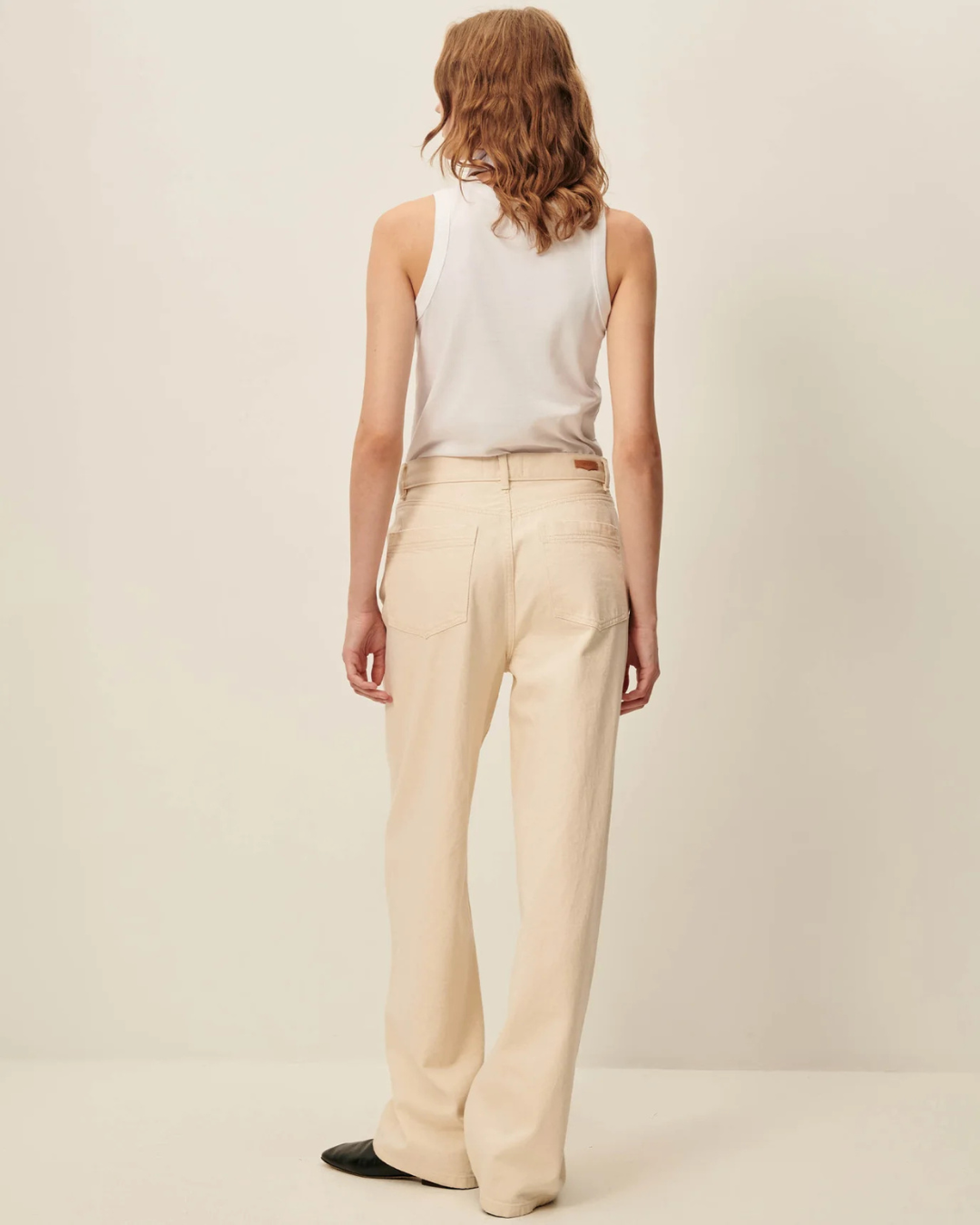 Bagur Jeans in Fleur de Sel by Sessùn