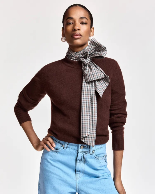 Kash Cashmere Pullover Jumper in Bear Me by Essentiel Antwerp