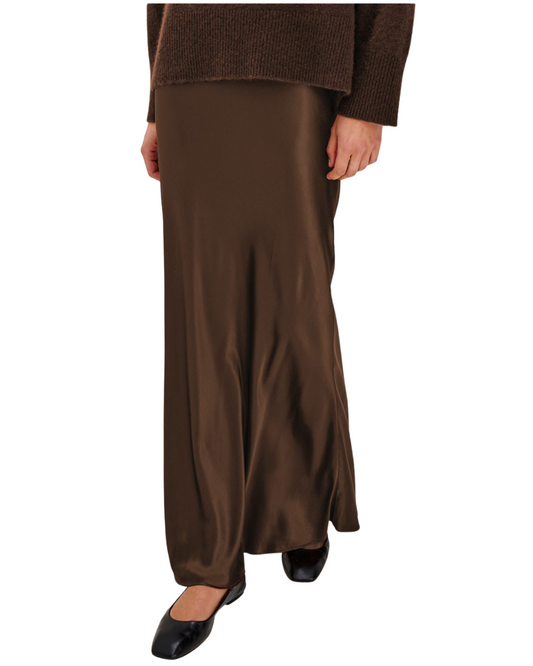 Romina Maxi Skirt in Espresso by Rails