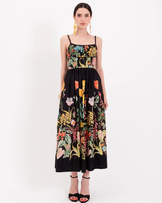 Tarente Dress in Nero by LAVI Couture
