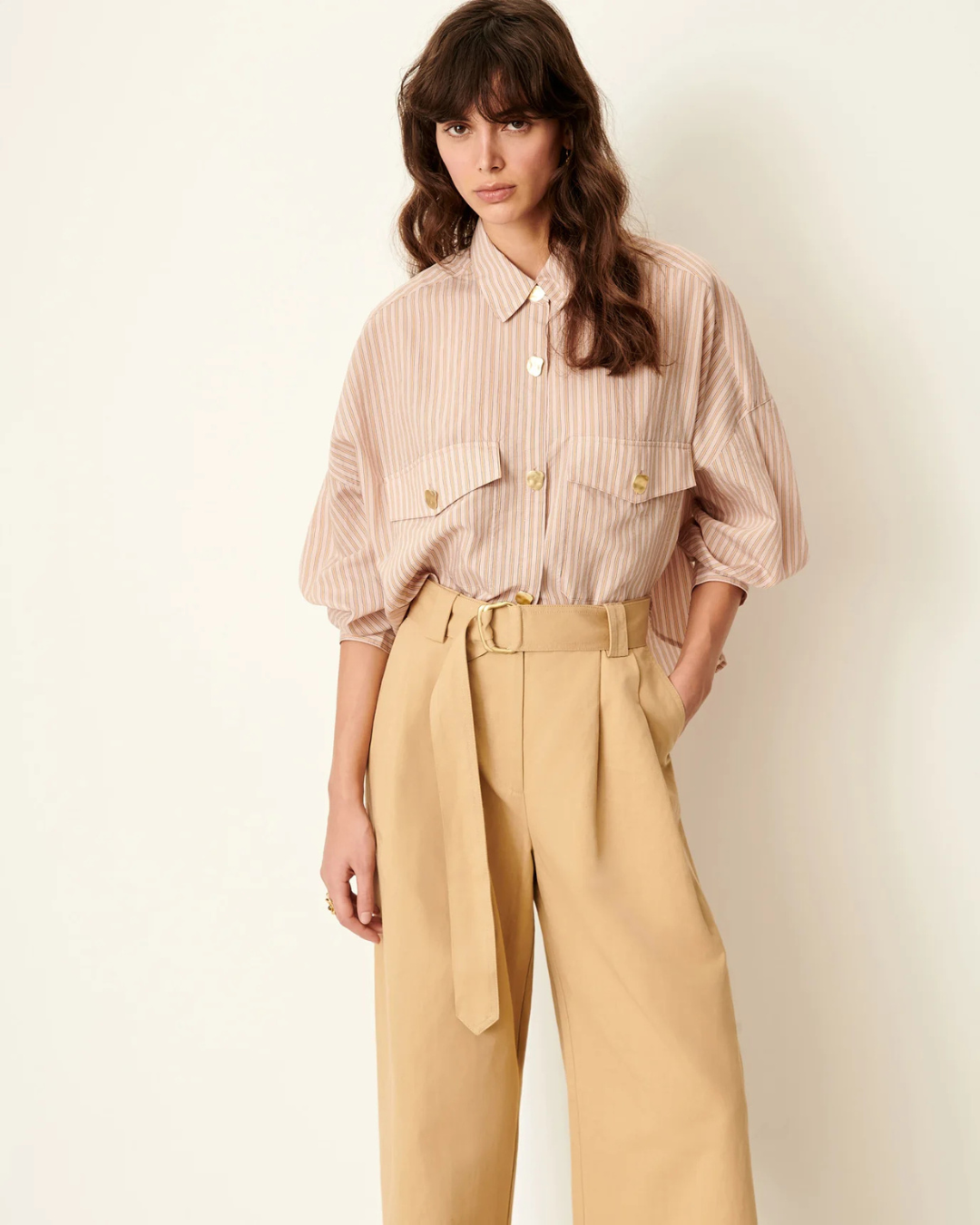 Balanca Shirt in Rosasand by Sessùn