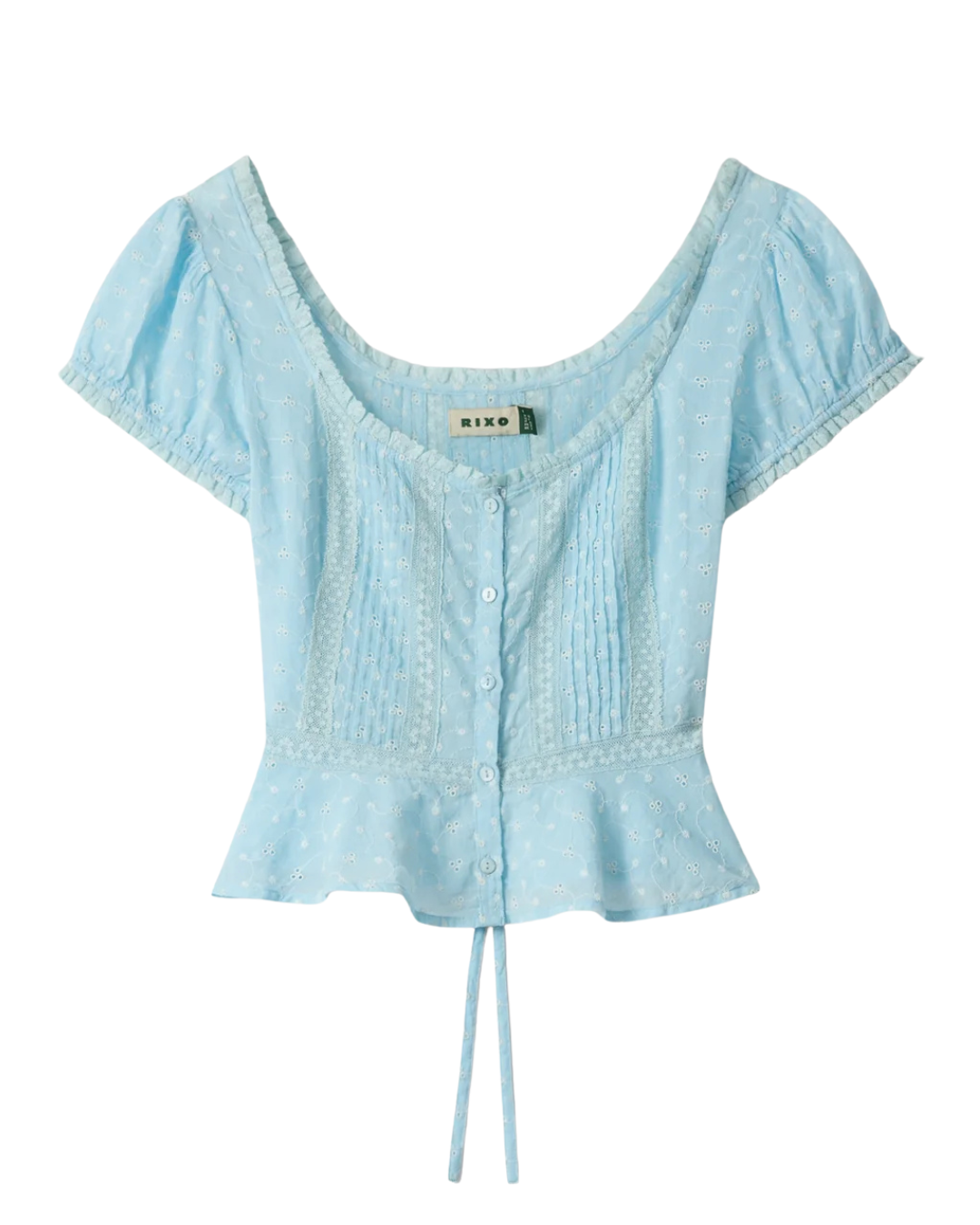 Sandi Top in Powder Blue by RIXO