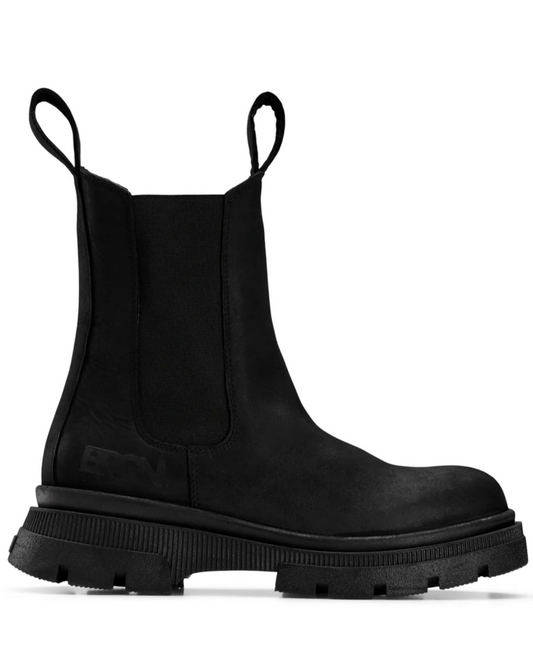 Chelsea Boot in New Black by BRGN