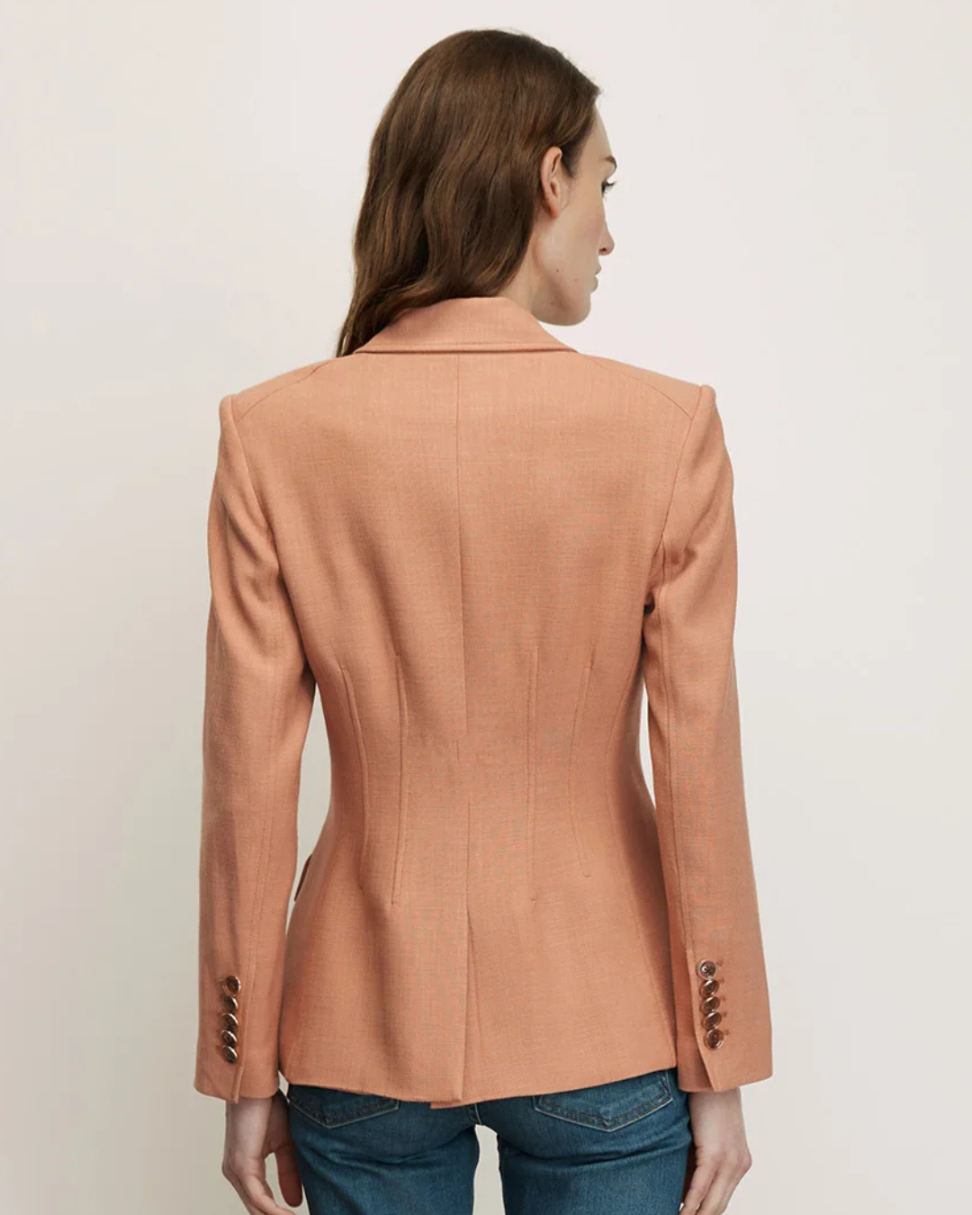 Isaac Dickey Jacket in Chai by Veronica Beard