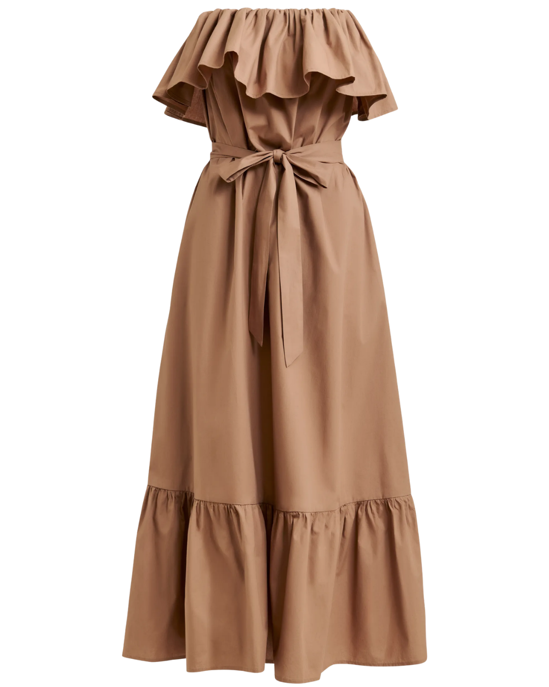 Joyce Belted Ruffle Dress in Mabel by Essentiel Antwerp