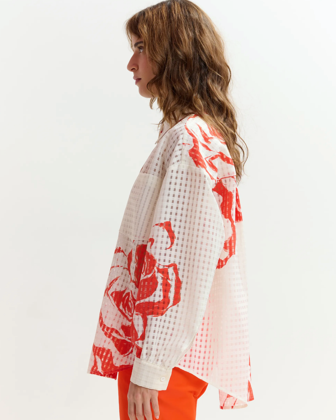 Jorange Oversized Shirt in Off Shirt by Essentiel Antwerp