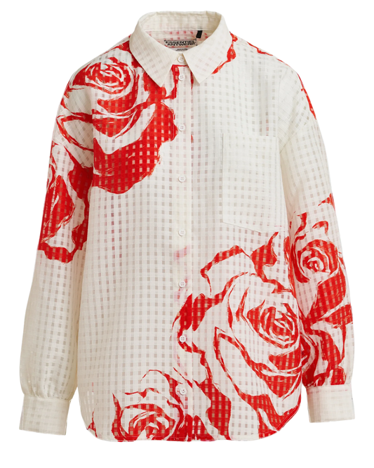 Jorange Oversized Shirt in Off Shirt by Essentiel Antwerp