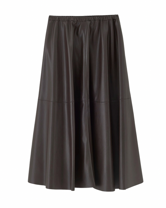 Hezra Faux Leather Long Skirt by Bellerose