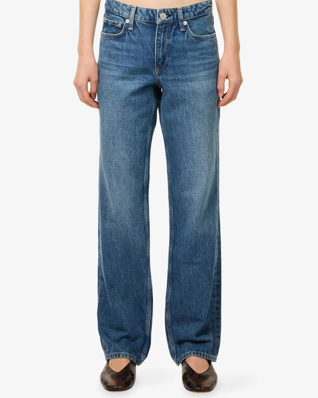 Harlow Low Rise Slim Straight in Candice by Rag & Bone