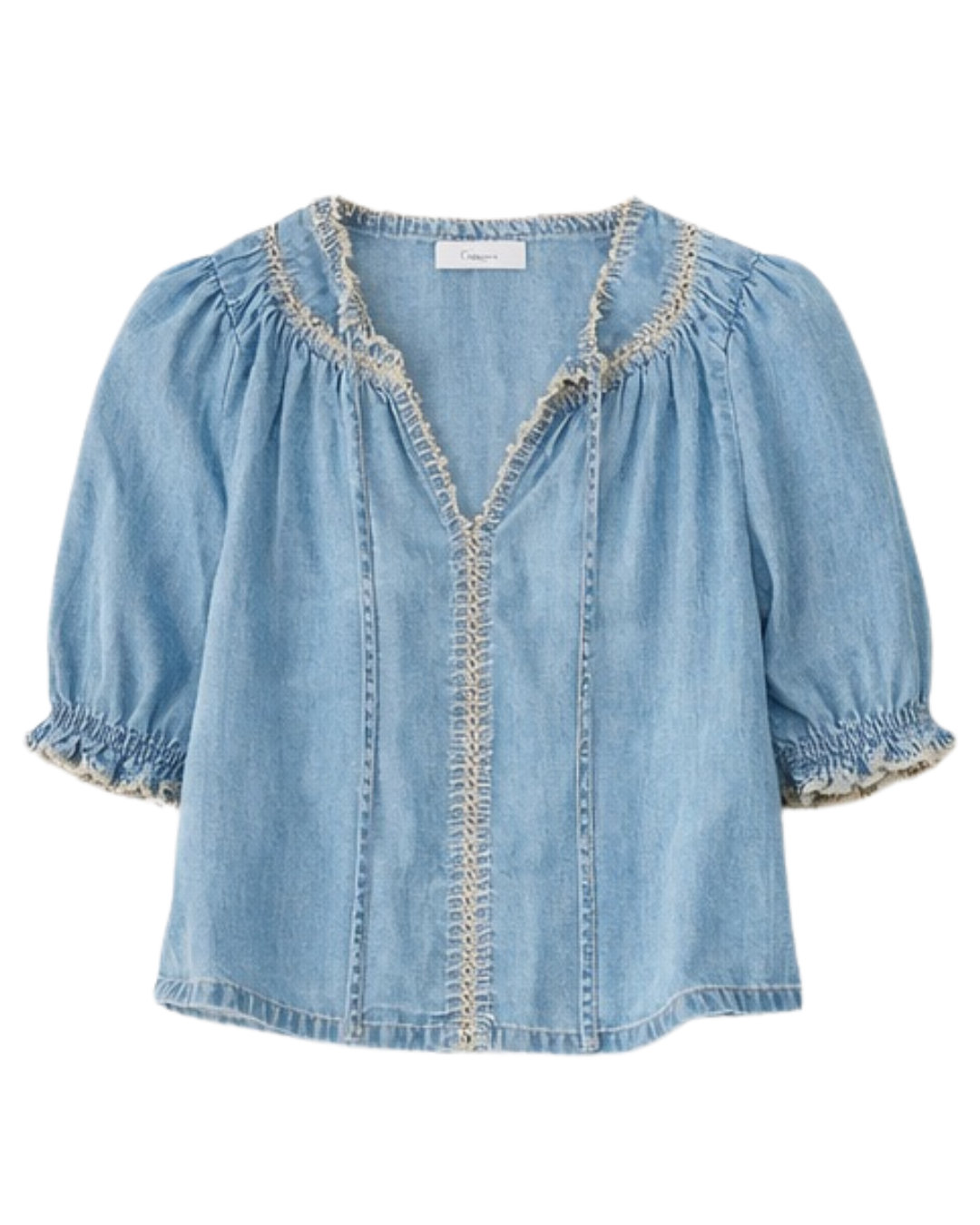 Belina Blouse in Washed Blue by Rails