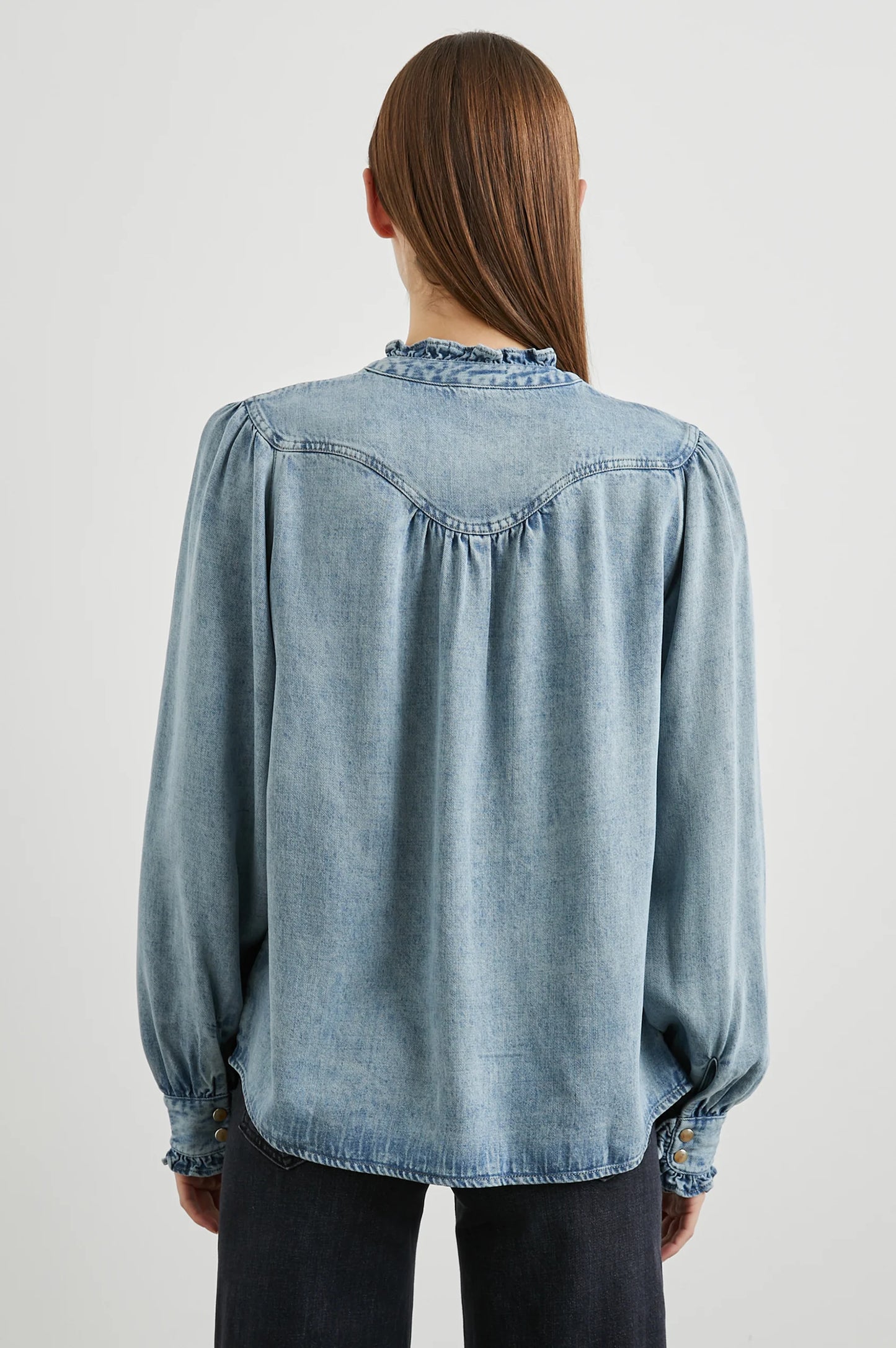 Alanna Shirt in Antique Indigo by Rails