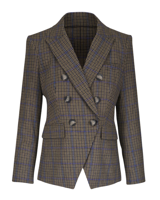 Miller Dickey Jacket in Moss Multi by Veronica Beard