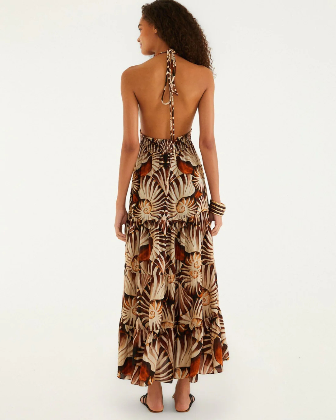 Ammonite Tassel Smocked Maxi Dress by Farm Rio