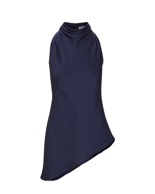 Radford Tunic Top in Navy by Veronica Beard