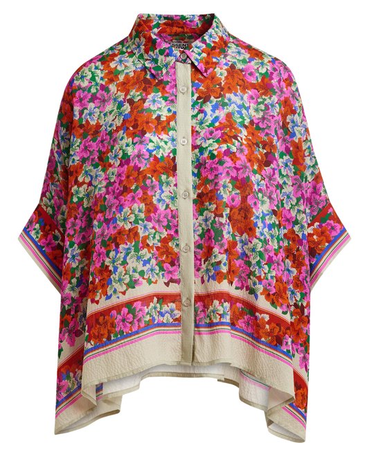 Jirt Oversized Shirt in Fire Glow by Essentiel Antwerp