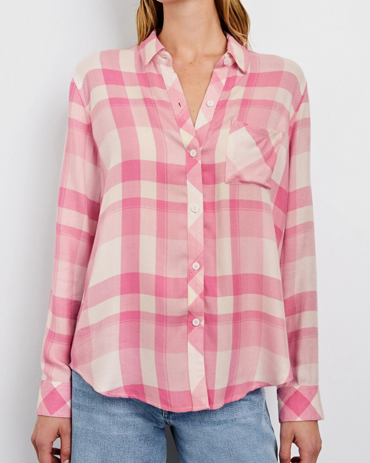 Ivory Rose Hunter Shirt by Rails