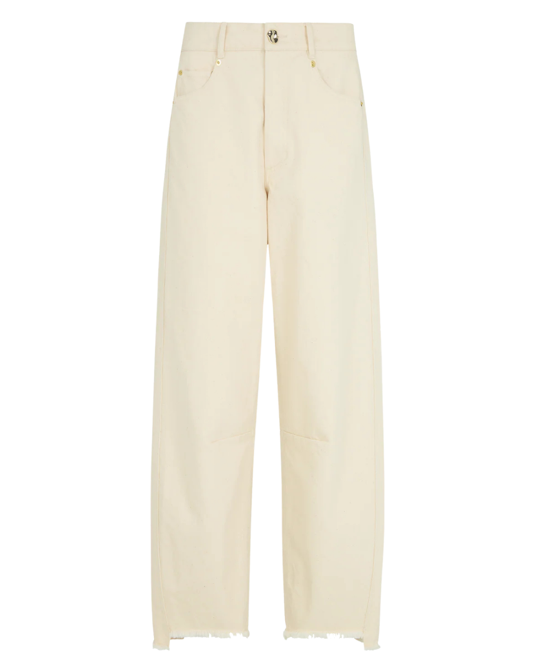 Blake Barrel Jeans in Ecru by AKYN