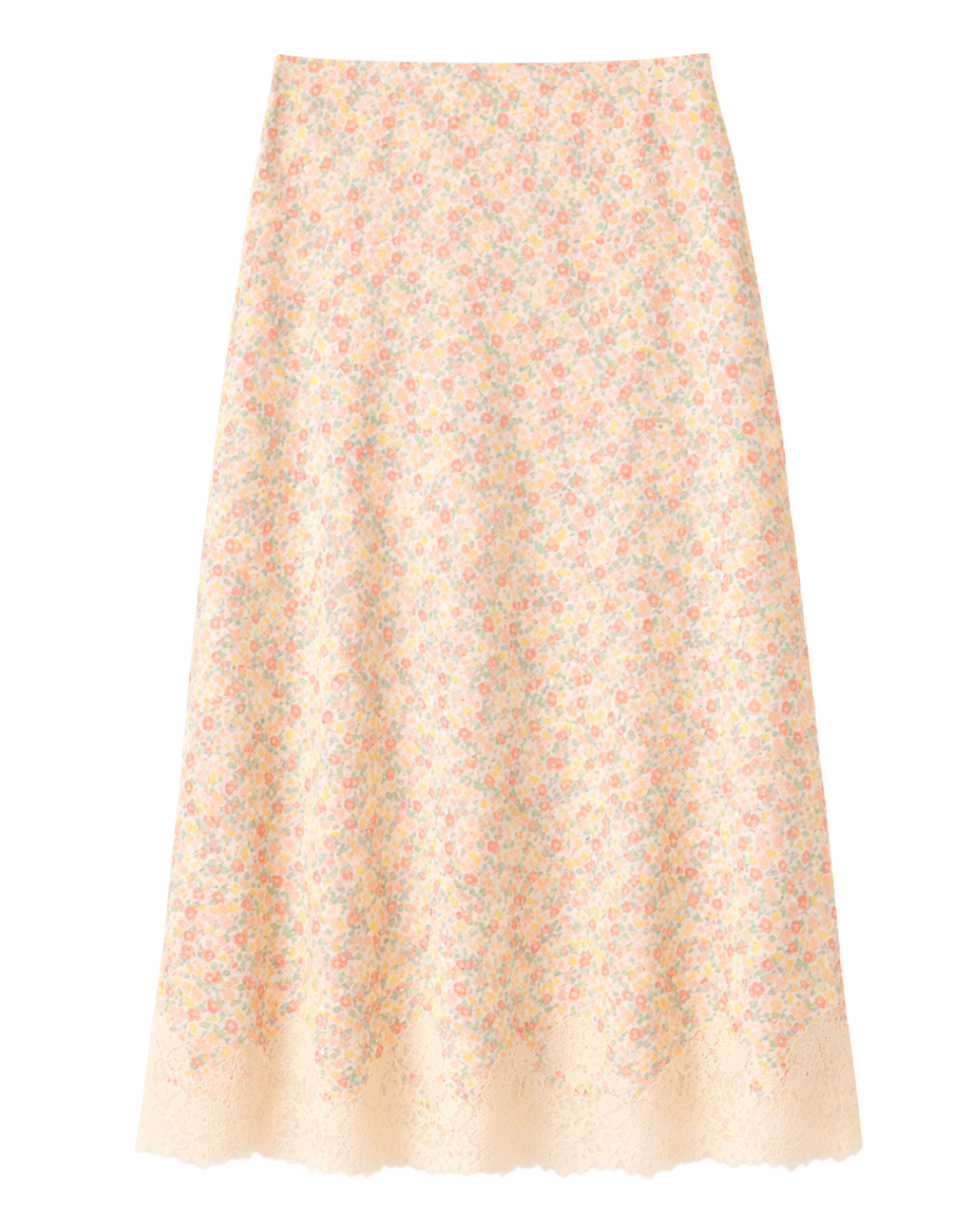 Matilde Skirt in Katie Floral Cream by RIXO