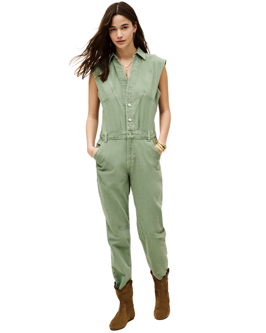 Figo Jumpsuit in Vert by BA&SH