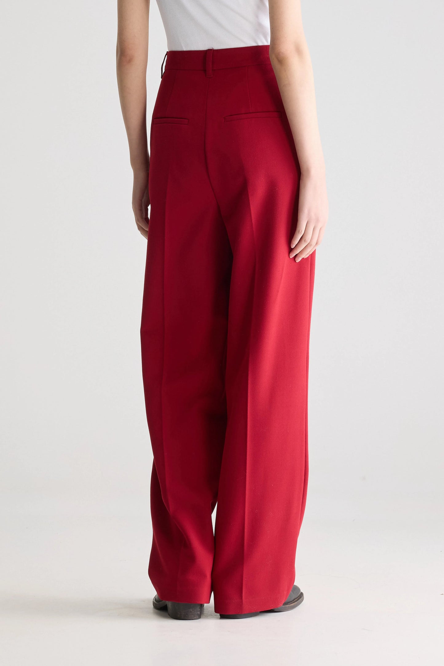 Dominic Trousers in Red Twill by Bellerose