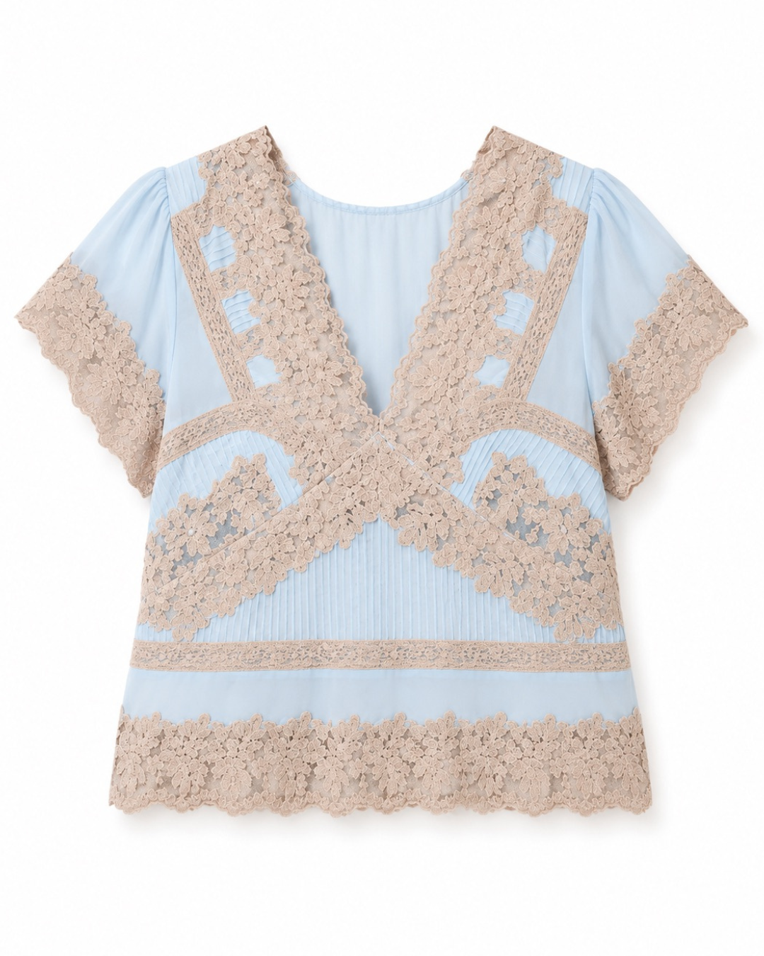 Vittoria Top in Bluebell by RIXO
