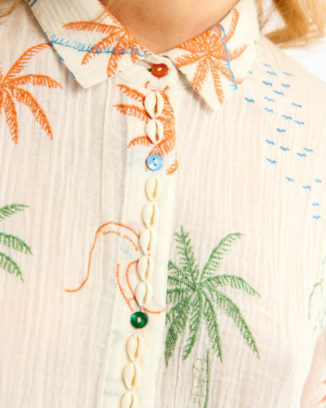 Owen Shirt in Ecru by Wild