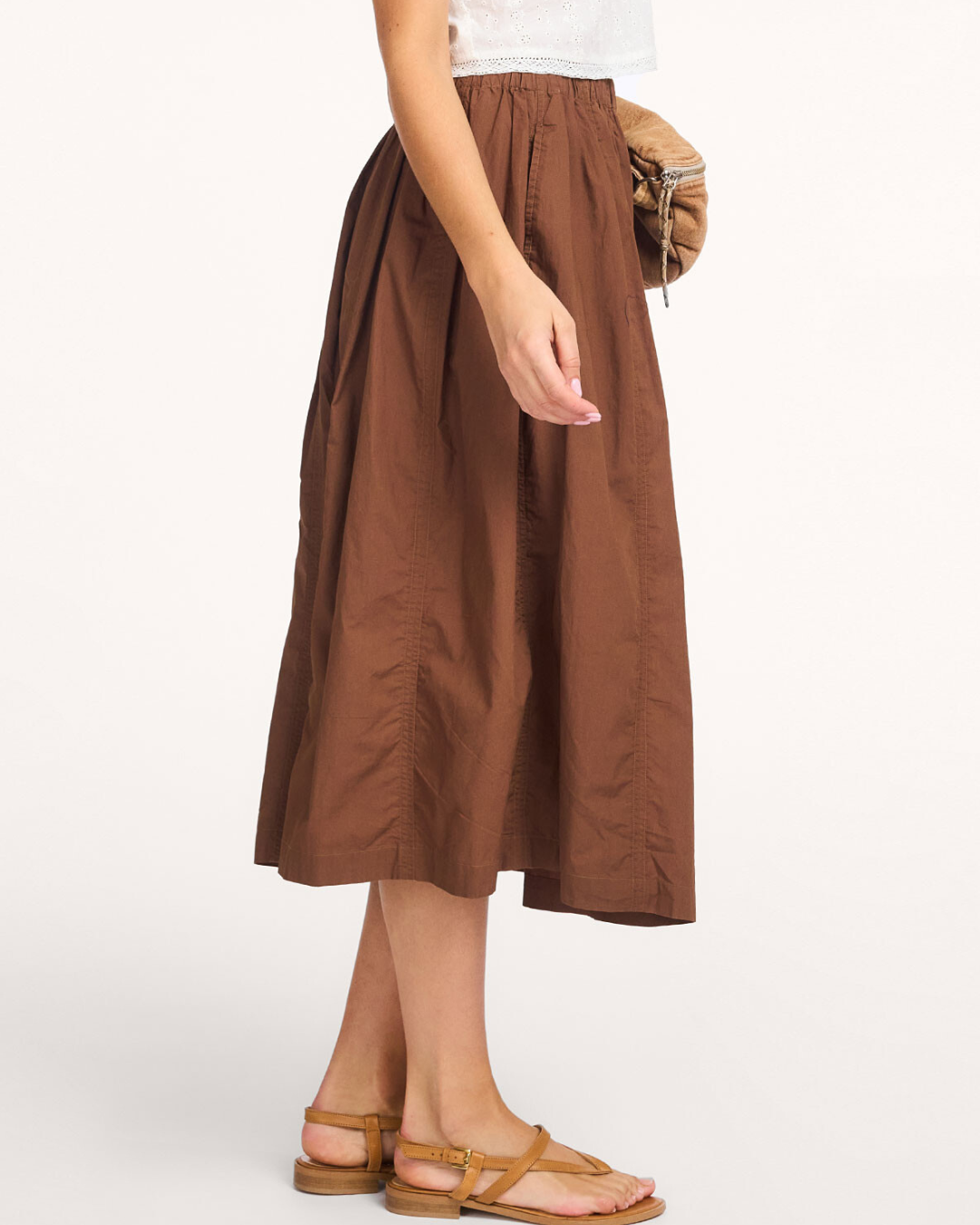 Cinley Skirt in Chocolate by Bellerose