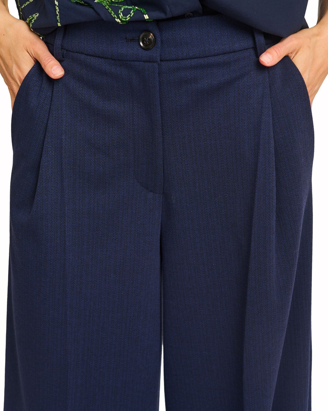 Insult Wide Leg Trousers by Essentiel Antwerp