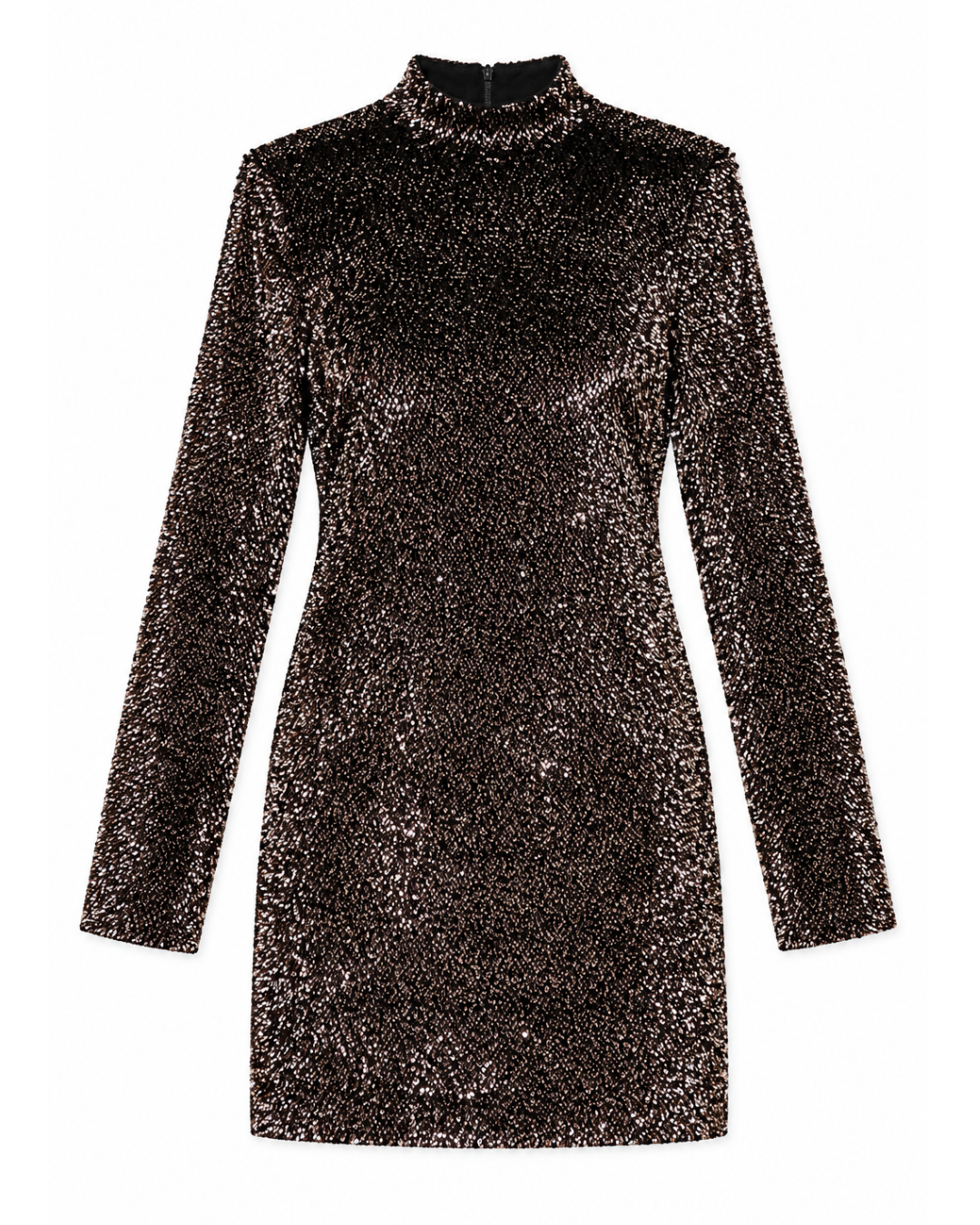 Sylee Dress in Copper Black by Veronica Beard