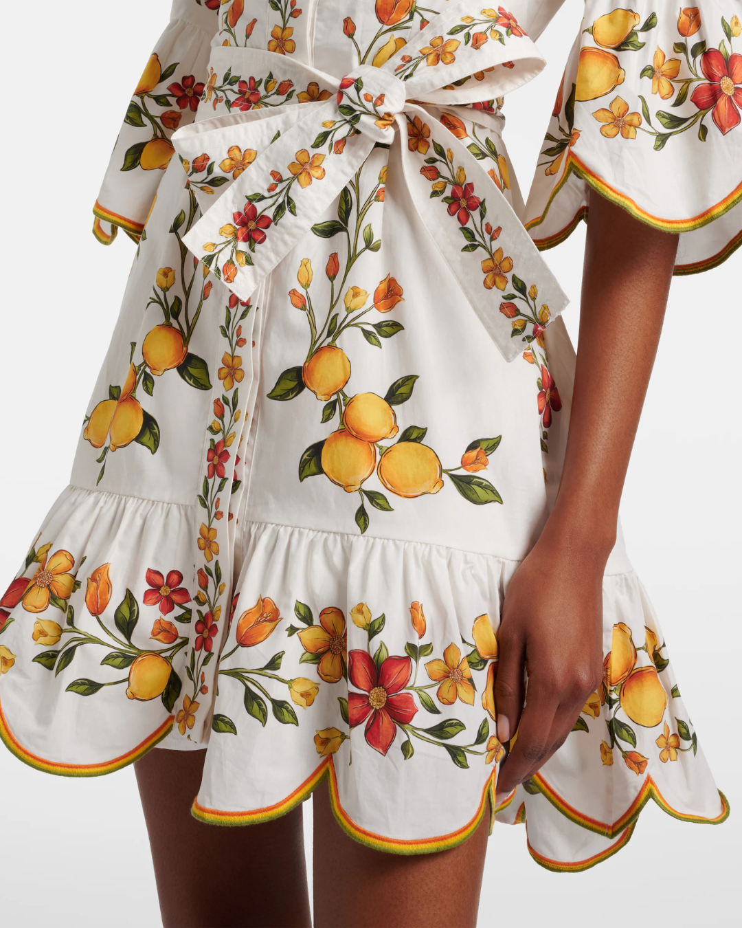 Lemon Bouquet Mini Dress by Farm Rio