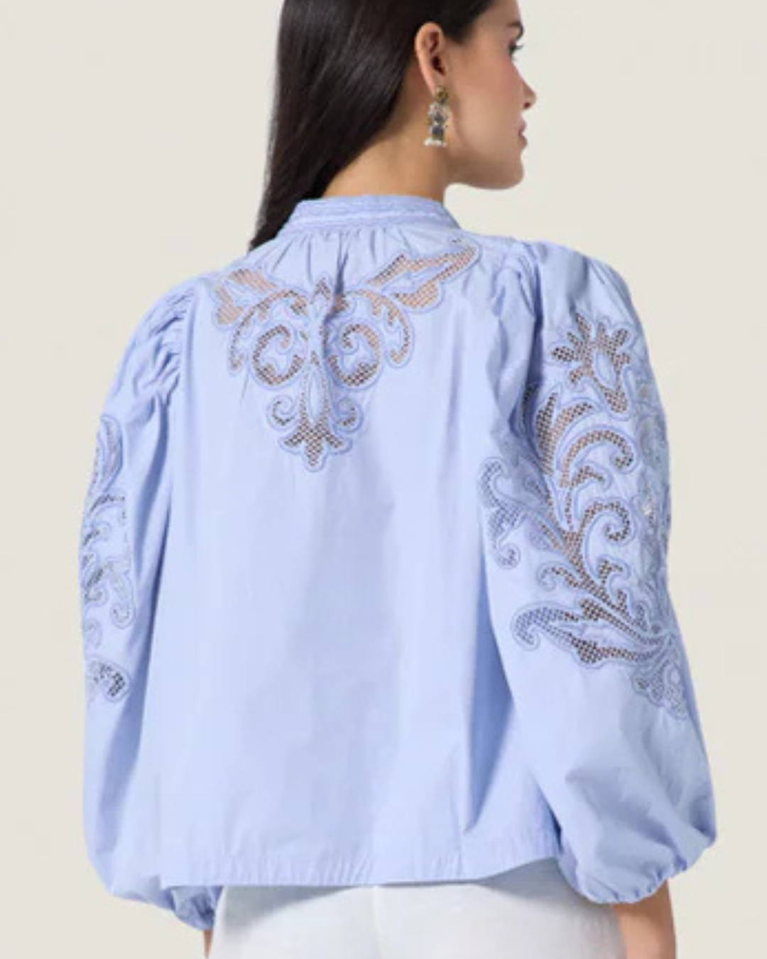 Vesma Top in Windsurfer Blue by Scarlett Poppies